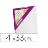 Toile sur chassis liderpapel 6f agraffe au dos 100% coton 1,8x3,8 cm bords en bois 41x33 cm