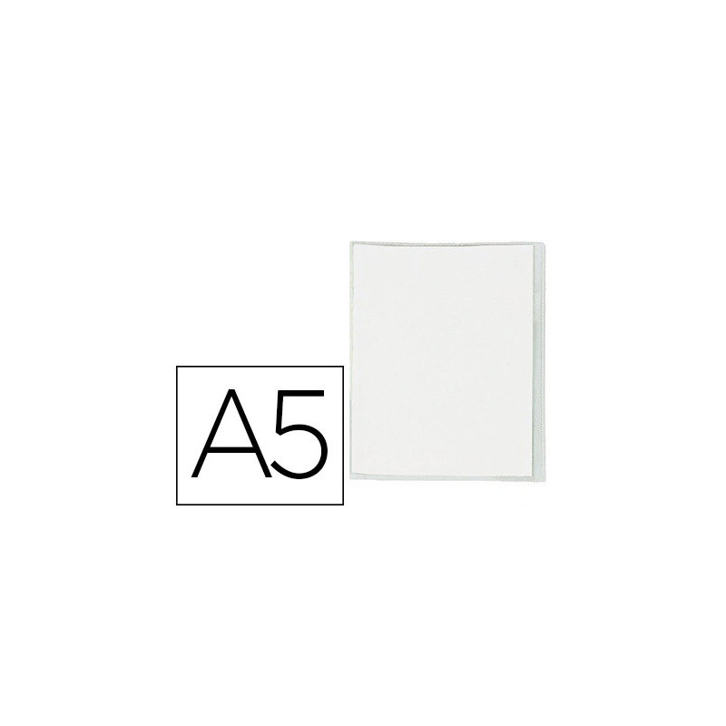 Protège-cahier elba standard pvc cristal 20/100e rabat format écolier 170x220mm incolore