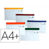 Pochette enveloppe zip 405x260mm tous usages coloris assortis