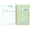 Manifold autocopiant exacompta factures auto-entrepreneur a5 148x210mm foliotage 50 duplis