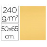 Papier cartonne liderpapel 50x65cm 240gr coloris or