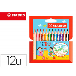 Crayon couleur stabilo trio...