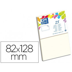 Carte oxford vélin 82x128mm...