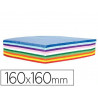 Papier soie maildor 16x16cm coloris assortis ramette 500f