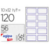 Étiquette adhésive apli agipa écolier 36x56mm pochette 120 unités