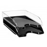 Corbeille à courrier cep polystyrène antichoc superposable verticale/escalier option 4 rehausses 350x255x65mm noir