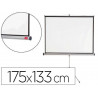 Écran projection nobo trépied format 16/10 inclinaison repliable poids 10.08kg 175x1150cm