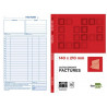 Manifold autocopiant liderpapel factures 140x210mm 50 duplis