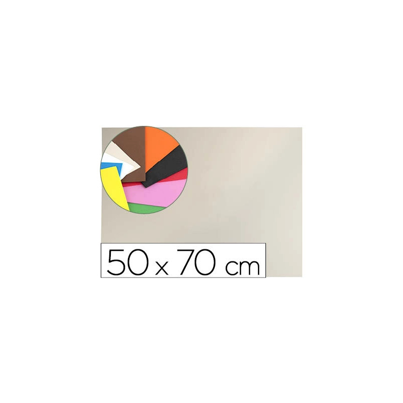Plaque mousse liderpapel 50x70cm 60g/m2 épaisseur 1.5mm unicolore chair
