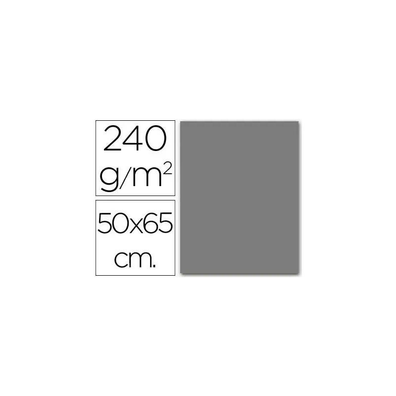 Papier cartonne liderpapel 50x65cm 240gr coloris gris