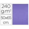 Papier cartonne liderpapel 50x65cm 240gr coloris pourpre