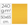 Papier cartonne liderpapel 50x65cm 240gr coloris vieil or