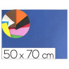 Plaque mousse liderpapel 50x70cm 60g/m2 épaisseur 1.5mm unicolore bleu foncé
