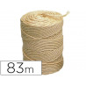 Ficelle sisal écologique liderpapel 3 fils idéal colis tra vaux manuels décoration rouleau 1/2kg longueur 83m écru