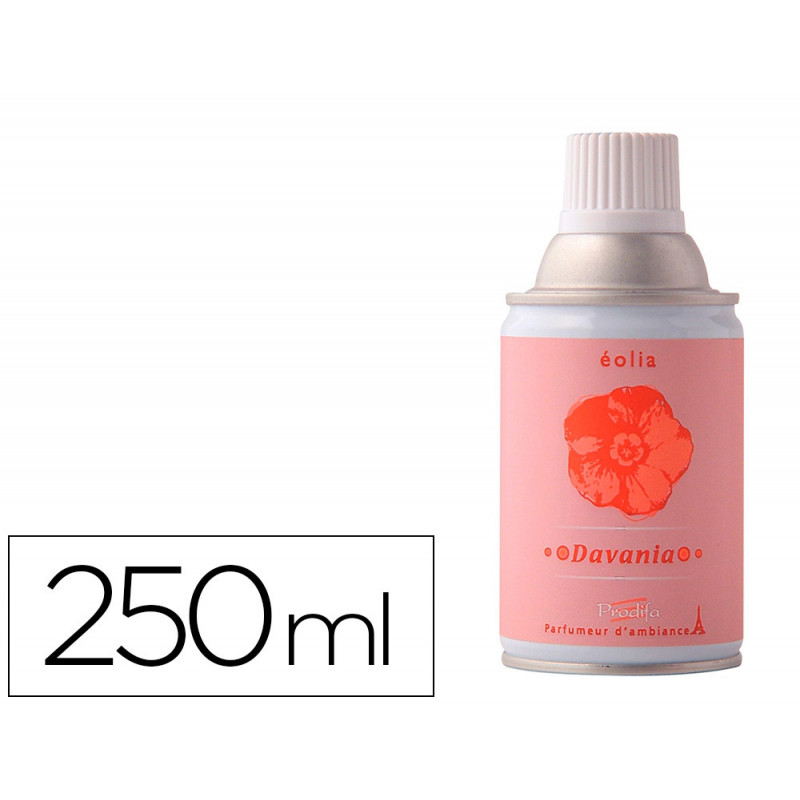 Recharge diffuseur coldis senteur fruitée équipée valve doseuse 85 microlitres 3000 pulvérisations aérosol 250ml