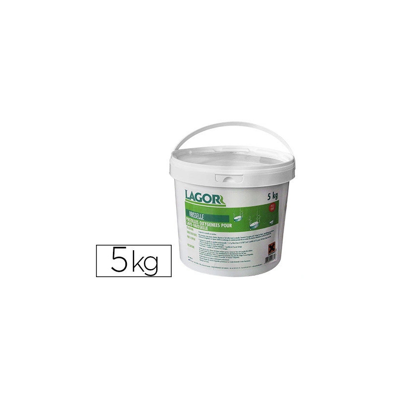 Pastille coldis oxygénée machine lave-vaisselle nettoie dégraisse désincruste profondeur seau 5kg 200 unités