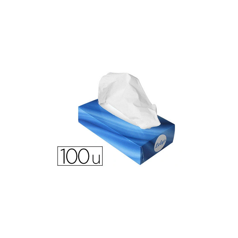 Mouchoir coldis lolys 2 plis confort douceur résistance conforme exigences environnement fsc coloris blanc boîte 100u