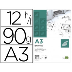 Papier calque liderpapel a3...