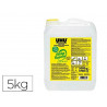 Colle uhu twist&glue sans solvant transparente multi-materiaux bidon de 5kg