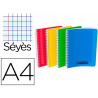 Cahier conquérant classique reliure intégrale couverture polypropylène a4 100 pages 90g séyès