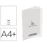 Cahier agrafé conquérant classique couverture polypropylène a4+ 24x32cm 96 pages 120g uni incolore