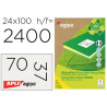 Etiquette adhesive apli agipa multi-usage 70x37mm recyclée acrylique boîte 2400 unités