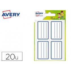 Étiquette scolaire avery...
