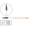 Pinceau cléopâtre nº18 petit gris mélangé bois fsc vernis protecteur