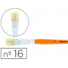 Brosse plate cléopâtre nº16 soie de porc bois fsc vernis protecteur