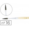 Pinceau cléopâtre nº16 petit gris mélangé bois fsc vernis protecteur