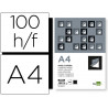 Papier carbone liderpapel film noir format a4 boîte de 100 feuilles
