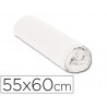 Sac poubelle domestique 55x60cm liens coulissants calibre 120 capacité 23l coloris blanc rouleau 15 unités