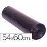 Sac poubelle domestique 54x60cm calibre 100 capacité 23l coloris noir rouleau 25 unités