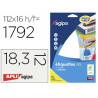Étiquette adhésive apli agipa multi-usage 12x18.3mm laser jet d'encre formats paramétrés étui a5 1792 unités