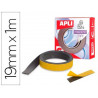 Ruban magnétique apli adhésif permanent 19mmx1m
