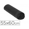 Sac poubelle domestique 55x60cm liens coulissants calibre 120 capacité 23l coloris noir rouleau 15 unités