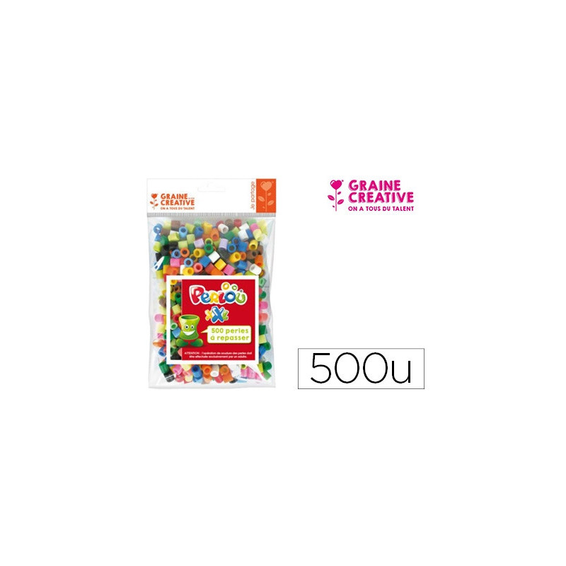 Sachet de 500 perles mixtes xxl 10mm