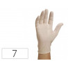 Gant à usage unique jetable non poudré taille m 7/8 lot de 100un