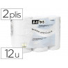 Papier toilette double épaisseur paquet 12 rouleaux