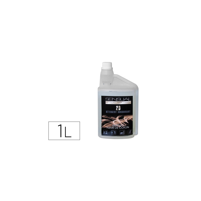 Détergent neutre multi-usages nettoyage surfaces sols flacon doseur 1l