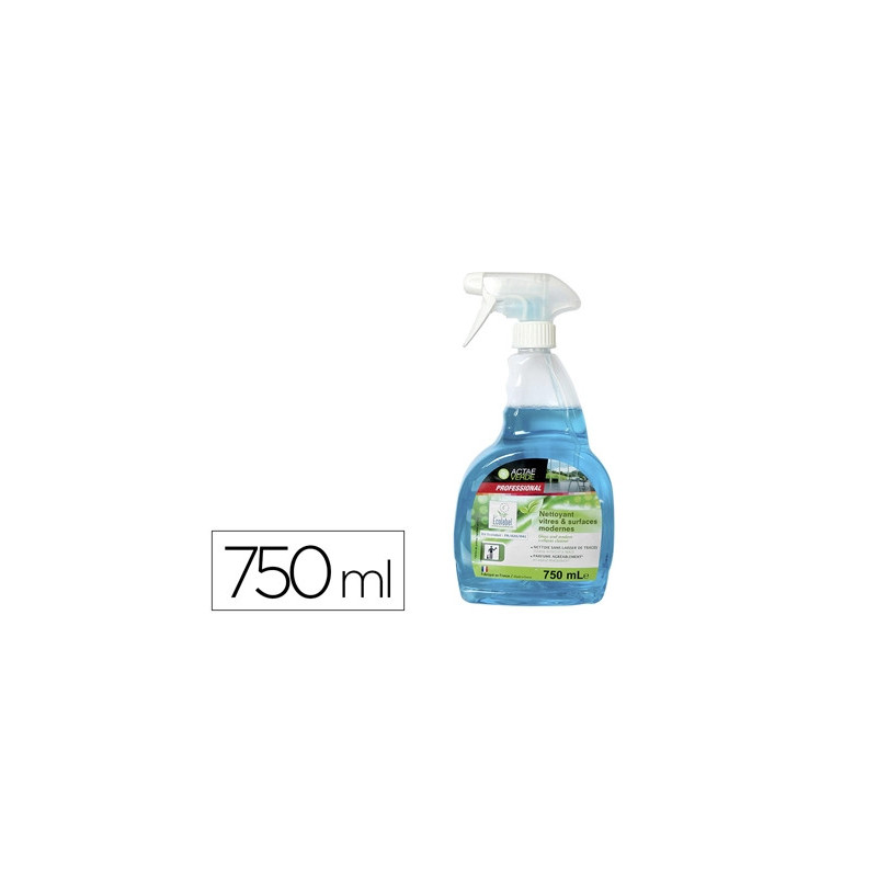 Nettoyant vitres écolabel nettoyage sans traces parfum pin pistolet 750ml