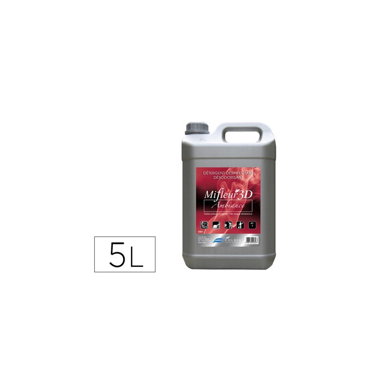 Détergent désinfectant mifleur ambiance bidon 5l