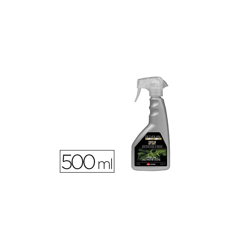 Destructeur d'odeur parfum jacinthe verte flacon 500ml