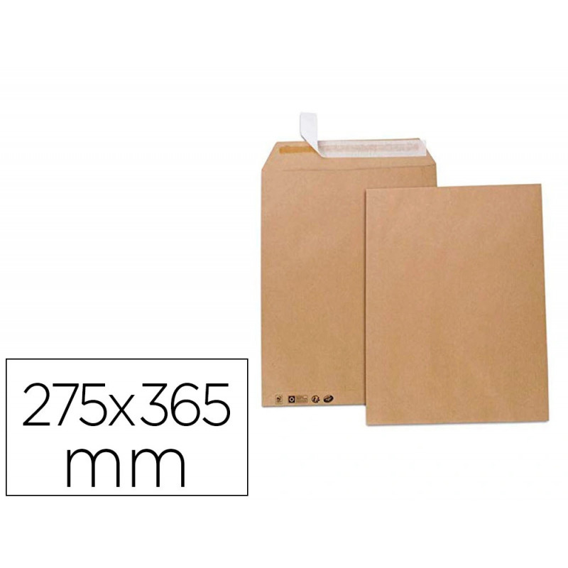 Pochette gpv kraft 120g 275x365mm boîte 250 unités