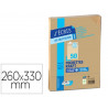 Pochette gpv kraft brun 90g silencieux auto-adhésive 260x330mm sachet 50 unités