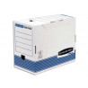 Boîte archives fellowes bankers box carton recyclé 25x33cm dos 20cm lot 10 unités
