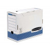 Boîte archives fellowes bankers box carton recyclé 25x33cm dos 15cm lot 10 unités