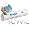 Film pvc adhesif transparent pour la couverture de livre pose defere lux cristal dim. 25mx620mm