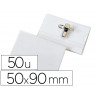 Badge carpentras combi 50x90mm boîte 50 unités