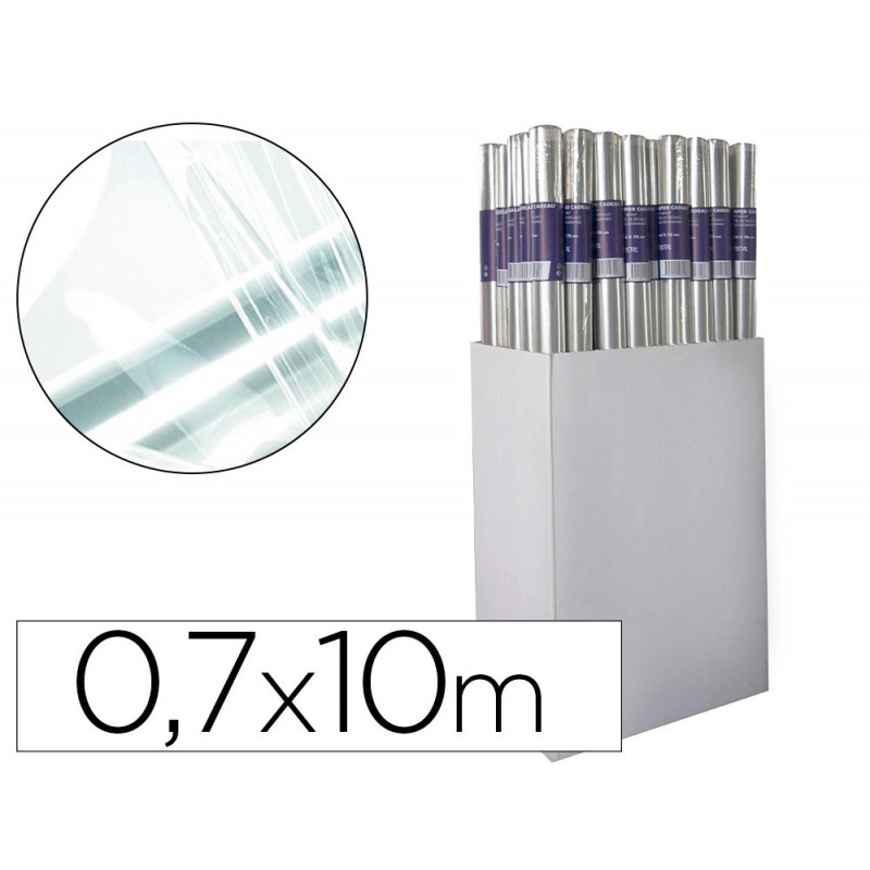 Film apli cristal transparent rouleau 0.70x10m